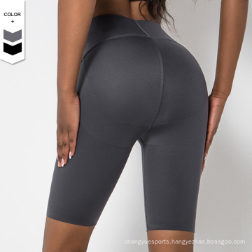 Training Exercise Women Shorts Sport Fitness Athletic Shorts Youth Sweat-wicking High Waist Yoga Shorts